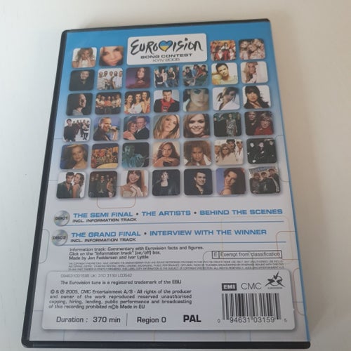 Eurovision Song Contest Kiev Kyiv 2005 - Officiell DVD