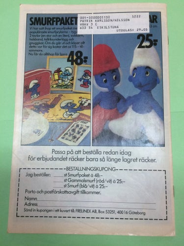 Fix & Foxi nr 22 från 1981