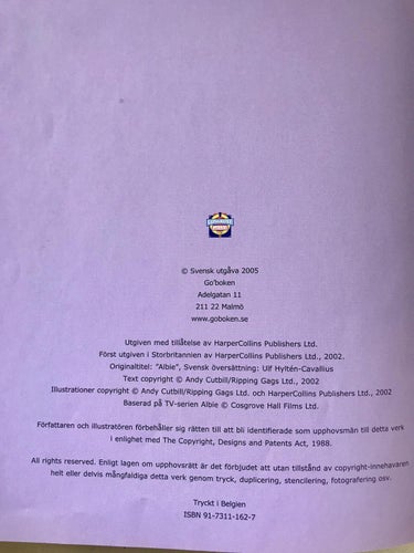 ALBIN TAR ETT DOPP Andy Cutbill 2005