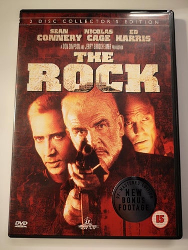 DVD The Rock 2 disc Collectors Edit Sean Connery
