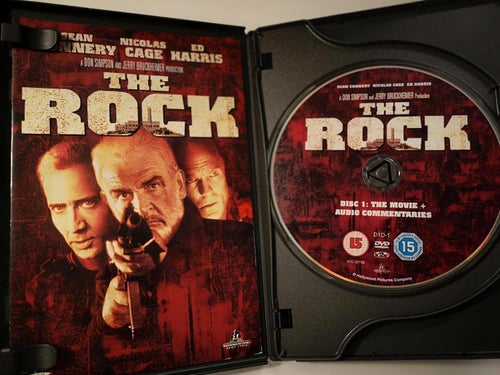 DVD The Rock 2 disc Collectors Edit Sean Connery