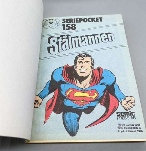 Seriepocket 158 - Stålmannen (Superman, Semic 1985)