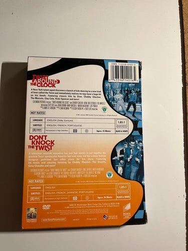 DVD-film: Twist Around The Clock + Don't Knock The Twist