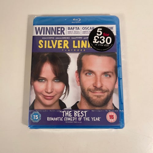 Inplastad Blu-Ray - Silver Linings playboon. Bradley Cooper