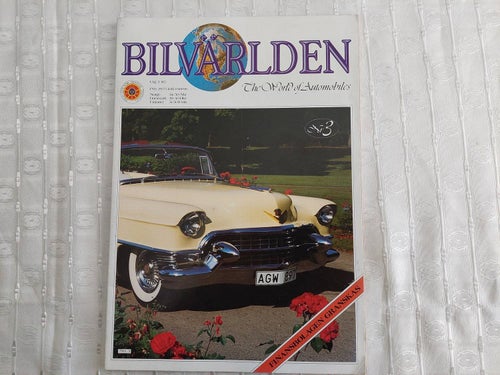 Bilvärlden 3-85 Alfa 75 Pontiac Cadillac Eldorado Porsche 944