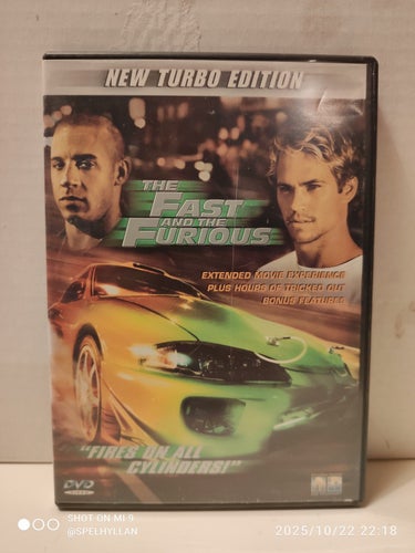 The Fast And The Furious Deluxe Edition *Paul Walker* - DVD