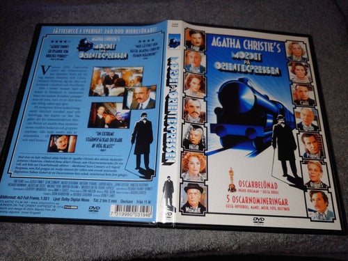 Mordet på Orientexpressen (Sean Connery, Ingrid Bergman m fl) Agatha Christie