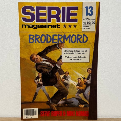 Seriemagasinet nr 13/1989 – Steve Roper & Mike Nomad: Brodermord
