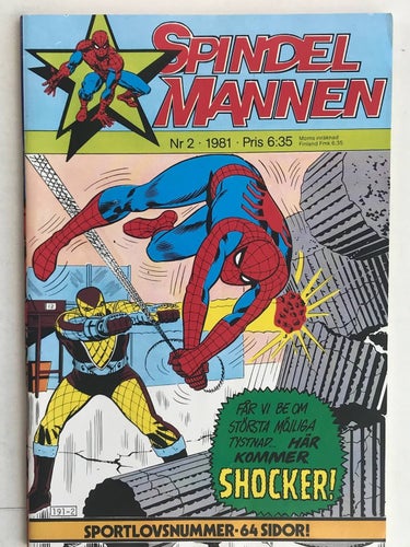 Spindelmannen - 1981: 2 FN-VF