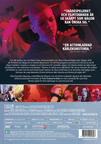 From Iceland To Eden (2019) Snævar Sölvason med Telma Huld Jóhannesdóttir.