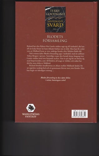 Terry Goodkind / Sanningens Svärd 6 / Blodets Församling / Kartonnage