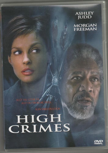 DVD - HIGH CRIMES - MED MORGAN FREEMAN & ASHLEY JUDD