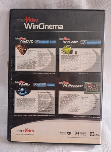InterVideo WinCinema - WinDVD + WinCoder + WinRip + WinProducer
