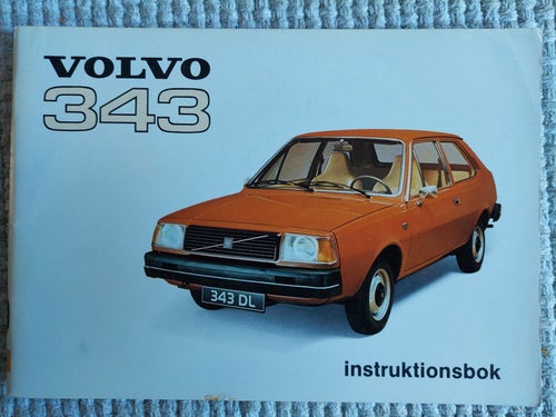 Volvo 343 Instruktionsbok 1976 5.76
