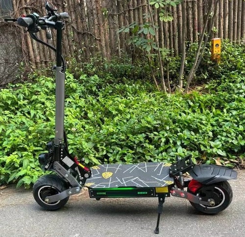 6000W-60V-38Ah 100km/h snabb elektrisk skoter, elsparkcykel, elskoter, stabil