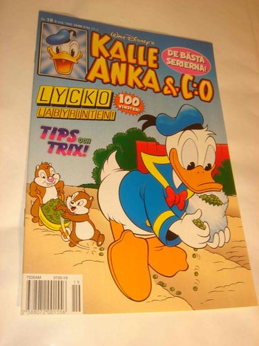 KALLE ANKA & Co tidning 1995 19 NY OLÄST