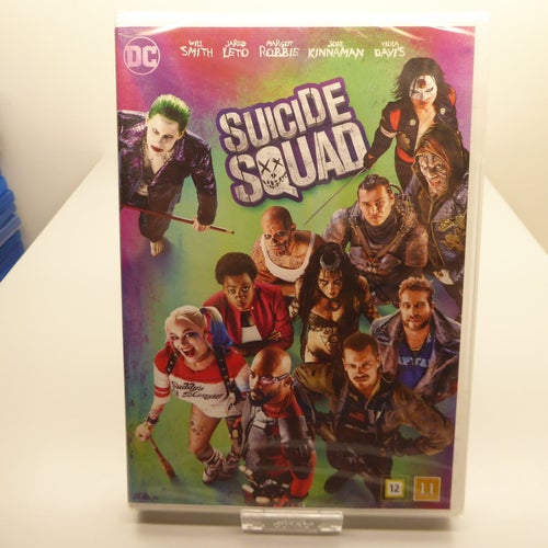 Suicide Squad - Region 2, DVD-film, Svensk text, Inplastad