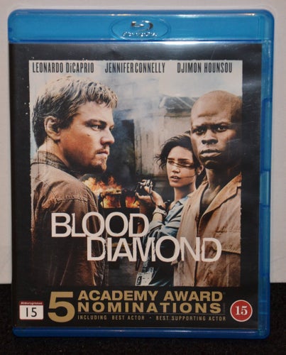 Blood Diamond - Blu-ray Leonardo DiCaprio Äventyr/Action Svensk text