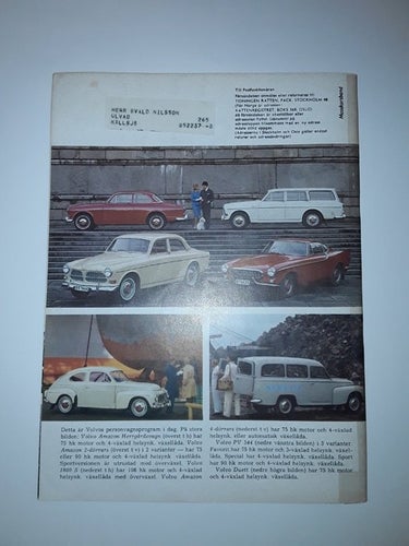 Volvos tidning ratten årgång 35 1964 nr 2 Torslandafabriken
