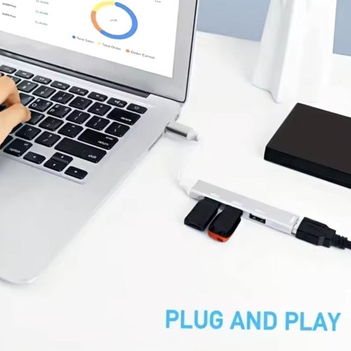 USB 3.0 Hub med 4 portar