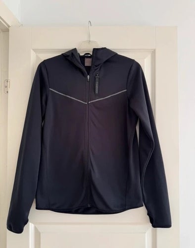 Craft svart tröja zip hoodie herr storlek S träningströja