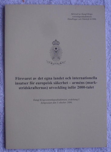 Arméns utveckling inför 2000-talet