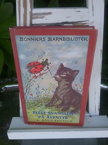 Pelle Svanslös på äventyr Gösta Knutsson Bonniers Barnbibliotek Lucie 1998