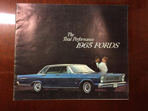 Försäljningsbroschyr Ford 1965