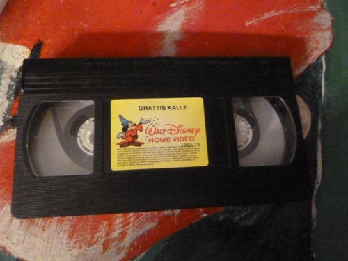 GRATTIS KALLE, VHS, FILM, BARNFILM