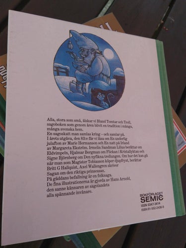 bland Tomtar och Troll åttiotredje årgången. bok, inbunden Very Fine plus