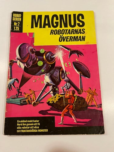 * Robotserien - Magnus , Robotarnas Överman , Nr 2  - 68 *