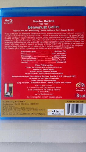 Berlioz, Benvenuto Cellini, Blu-ray