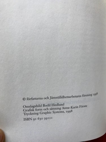 GENUS I PRAKTIKEN på hans eller hennes villkor? Annika Baude mfl 1998