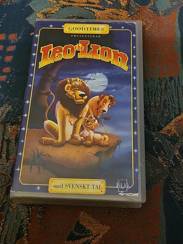 Leo The Lion VHS Svenskt Tal