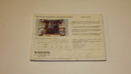 VOLVO 240 serien - årsmodell 1983 - instruktionsbok