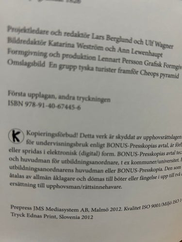 Perspektiv på historien Plus av Lars, Hans, Örjan Nyström, bok, Very fine plus