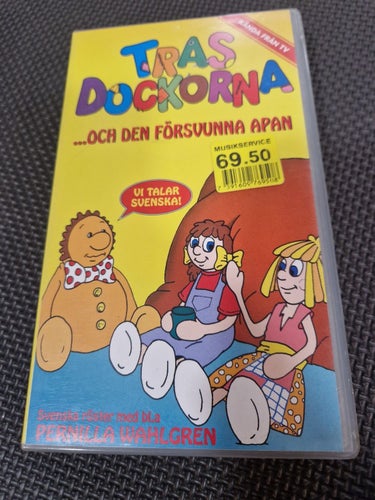 Trasdockorna och den försvunna apan - VHS