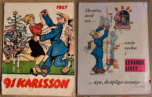 91:an 1957/1990/1992, 87:an Axelsson 1996, Åsa-Nisse 1987/2000 & Hälge 2000