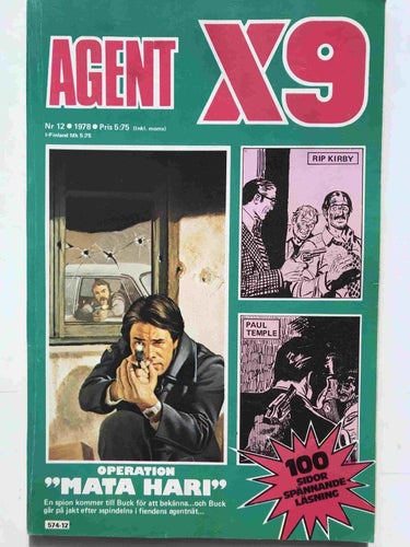 Agent X9 - 1978:12 FN-VF