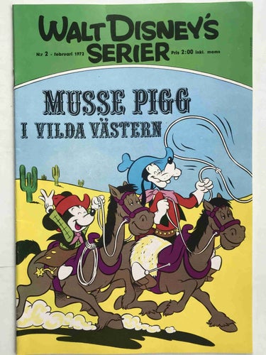 Walt Disney´s Serier - 1972:2 VF
