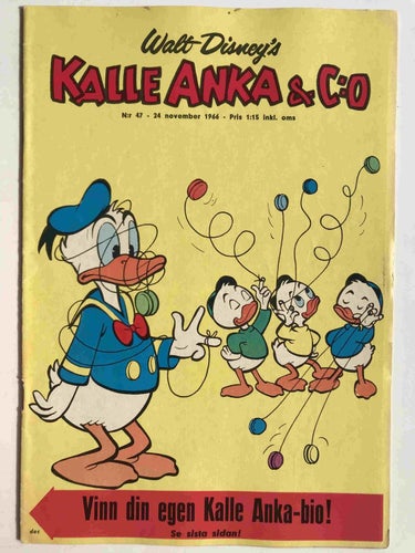 Kalle Anka - 1966:47 FN