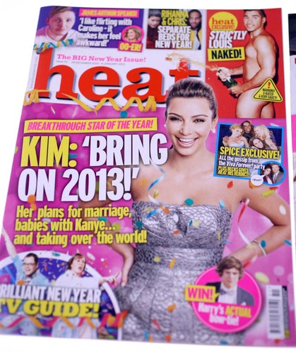 Heat Magazine-3 magazines included-December/January 2012/2013-NEW-Weight 730g