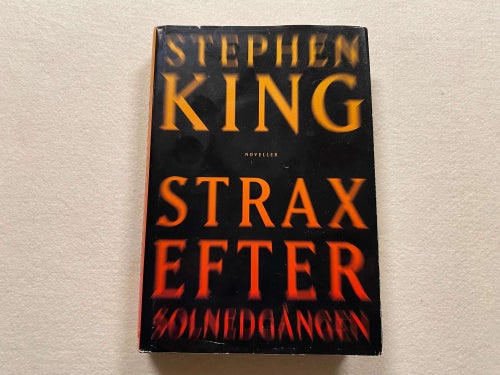 Inbunden - Stephen King - Strax Efter Solnedgång - Svenska