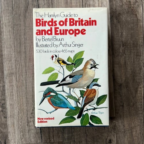 The Hamlyn Guide to Birds of Britain and Europe - Bertel Bruun - 1978