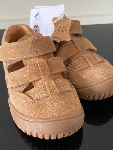 VRS Sandaler/tofflor i mocka - Stl. 24 - nya med etiketter