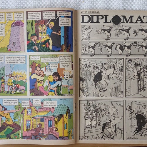 Svenska MAD Nr 4 1971 Pippi Långstrump