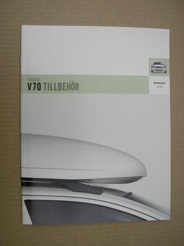 VOLVO Tillbehör Broschyr / Tillbehörsbroschyr V70