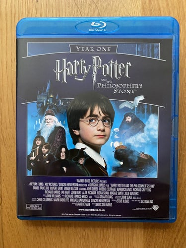 Harry Potter Philosopher's Stone & Chamber of Secrets - Blu Ray - 1 ÄGARE!