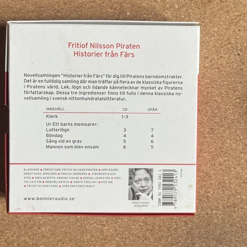 Historier från Färs – Fritiof Nilsson Piraten – Ernst-Hugo Järegård – 8 CD