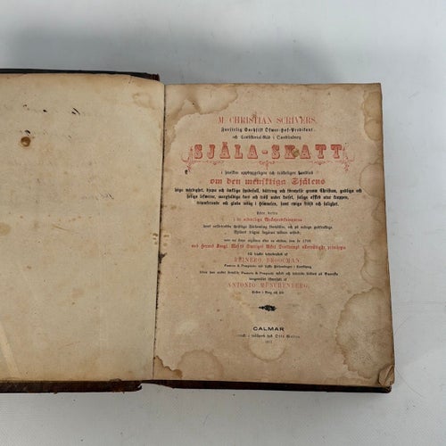 Bok "SjälaSkatt" av M. Christian Scriver
